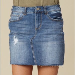 NWT Altar’d State Jean Skirt